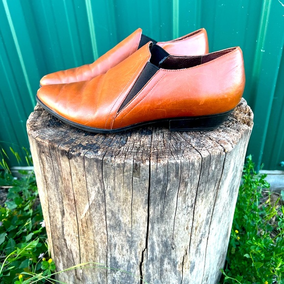 Connie, brown leather shoes - Picture 4 of 5